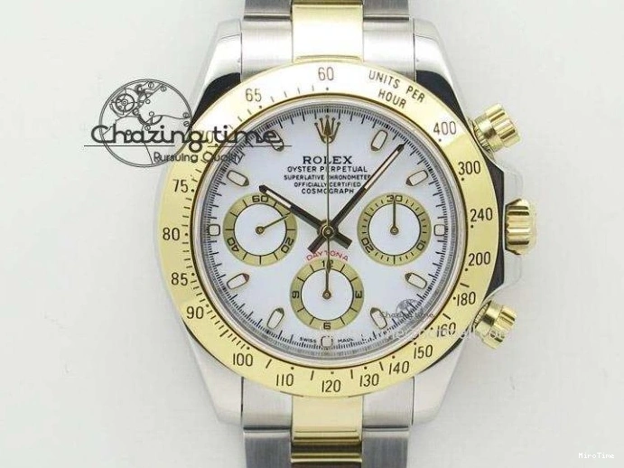 MiroTime 0217 Daytona 116519 Noob 1:1 Best Edition 904L SS Case Gray Black Dial on Black Rubber Strap SA4130 (Free Extra Strap) Durable 3336